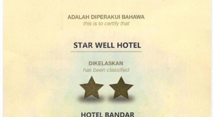 Star-Well Hotel Kuala Lipis Eksteriør billede